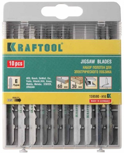 Полотна для электролобзика Kraftool 159590-H10   картинка